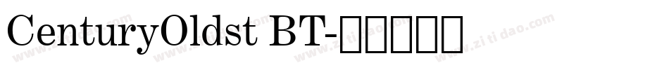 CenturyOldst BT字体转换